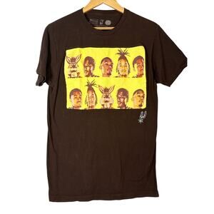 Stadium Essentials San Antonio Spurs Pop Art Player T-Shirt Officially Licensed